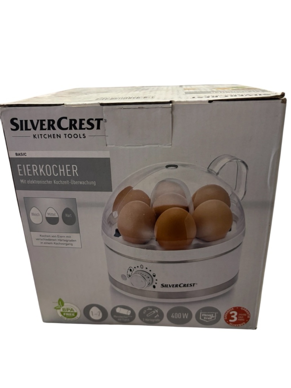 Silvercrest egg cooker NIB